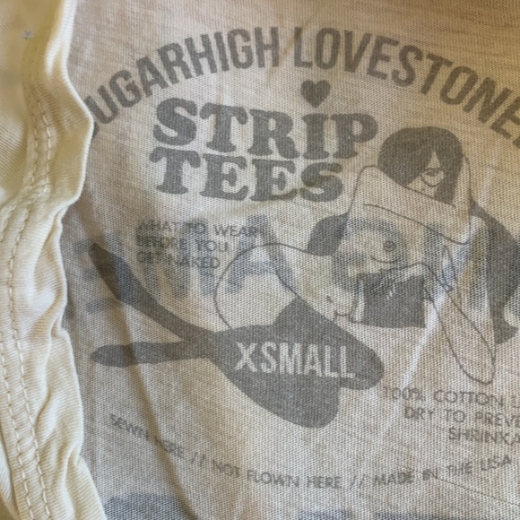 Sugarhigh Lovestoned Chelsey Hotel tee preowned XS (roomy) - Picture 8 of 8